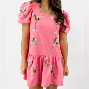 Queen of Sparkles Martini Dress